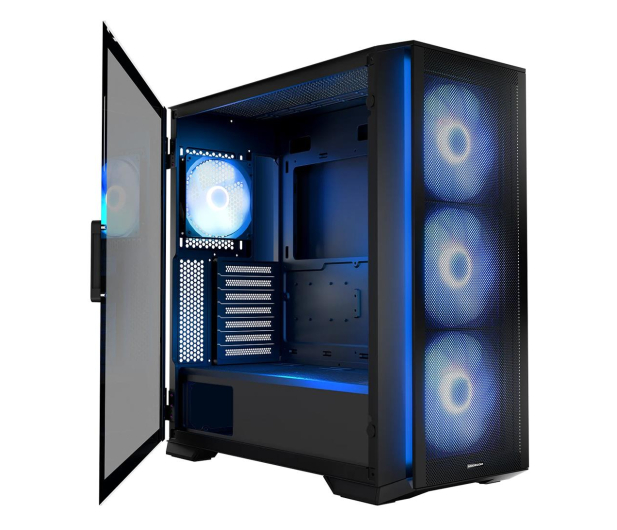 MODECOM Horizon ARGB Flow Midi Czarna AT-HORIZON-MG-ARGB-10-000000-0002 - 1228744 - zdjęcie